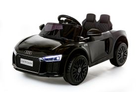 12V Licensed Black Audi R8 Spyder Battery Ride On Car